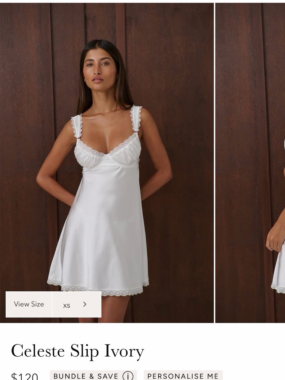 Celeste Slip Ivory